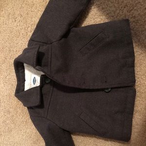 Old navy peacoat (3-6m)
